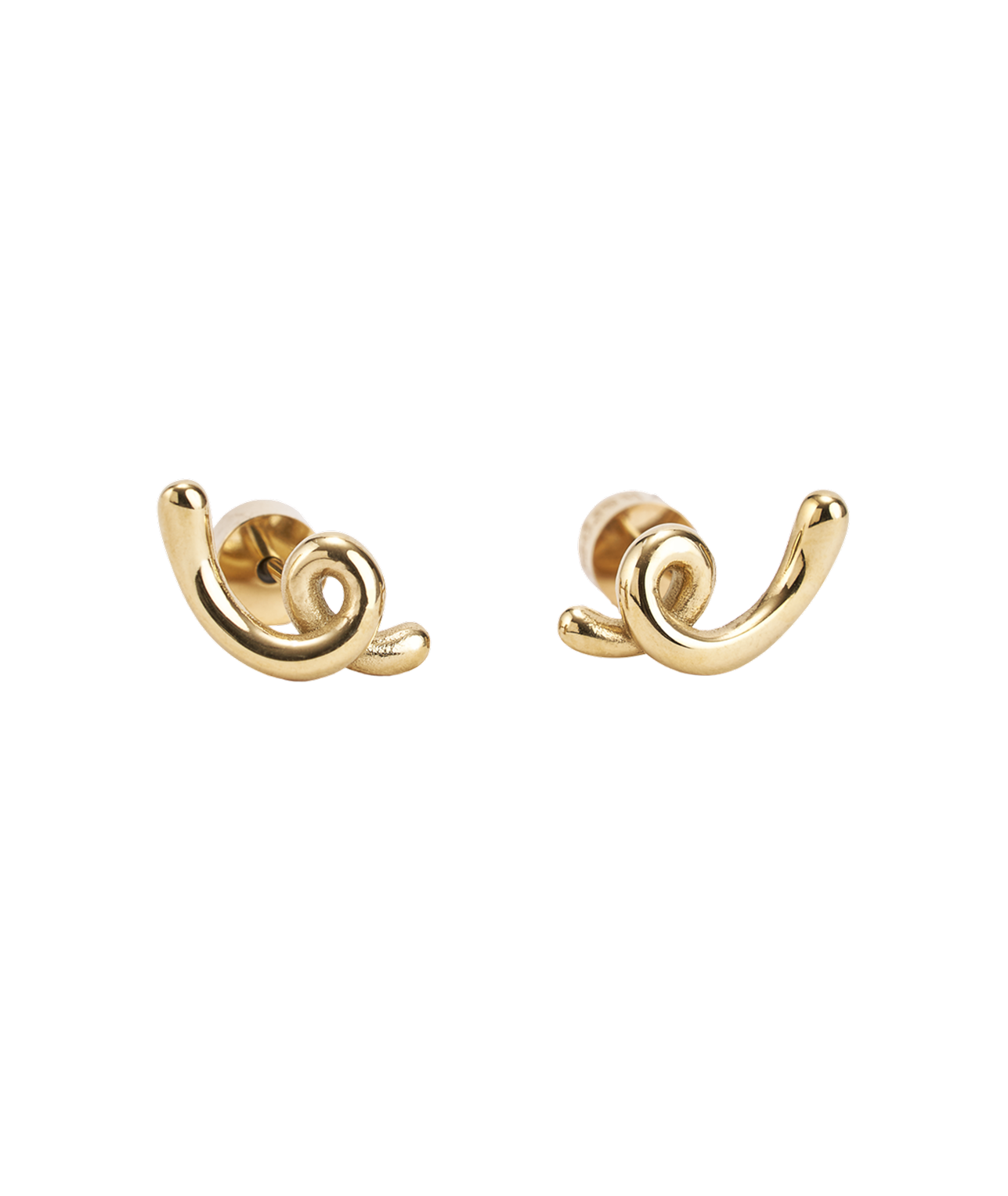 Flow Loop Stud Earrings