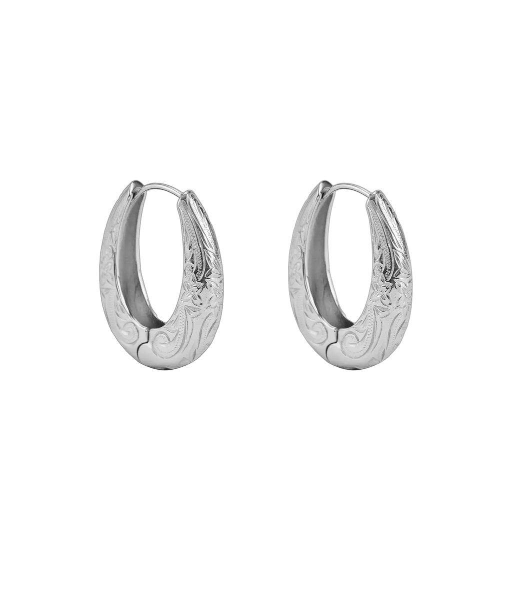 Daphne Bella Silver Earrings