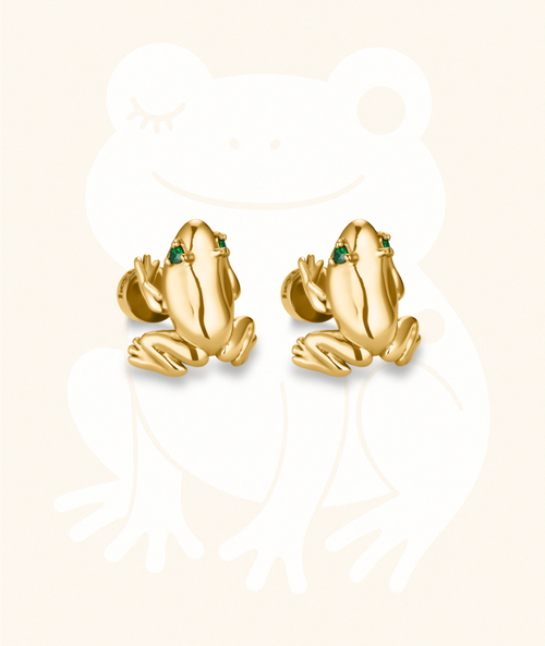 Frog Stud Earrings