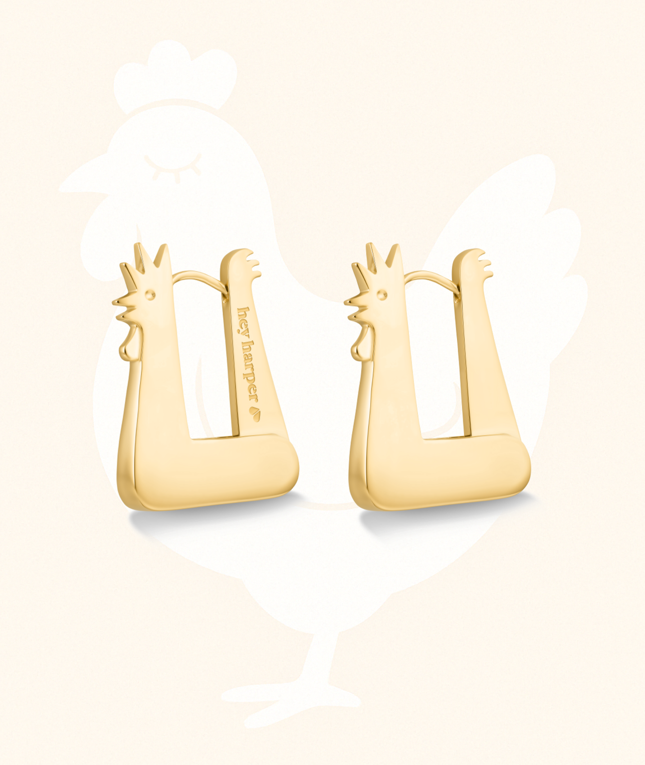 Galo Chicken Earrings