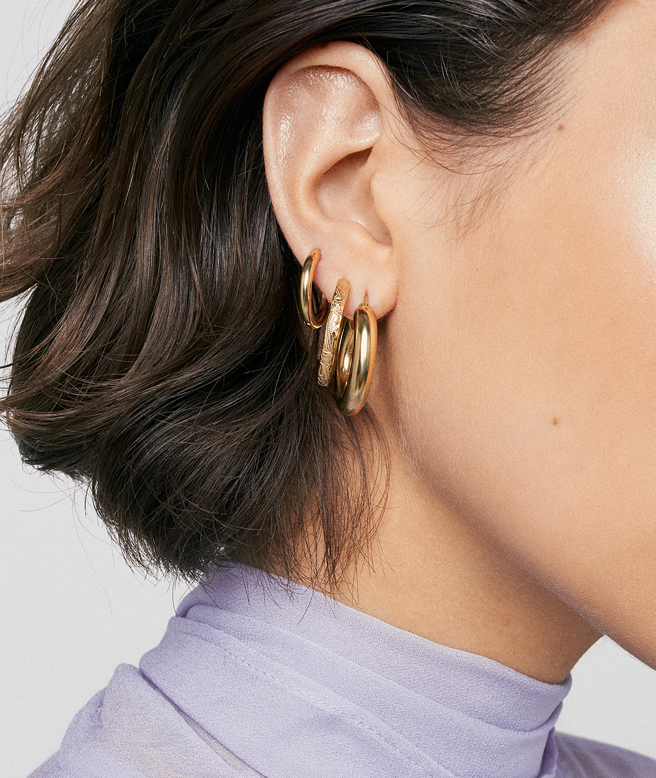 Daphne Large Hoop Earrings