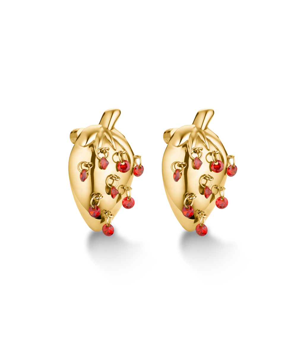 Strawberry Stud Earrings