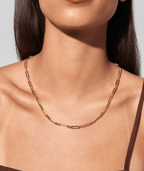 Linear Link Necklace