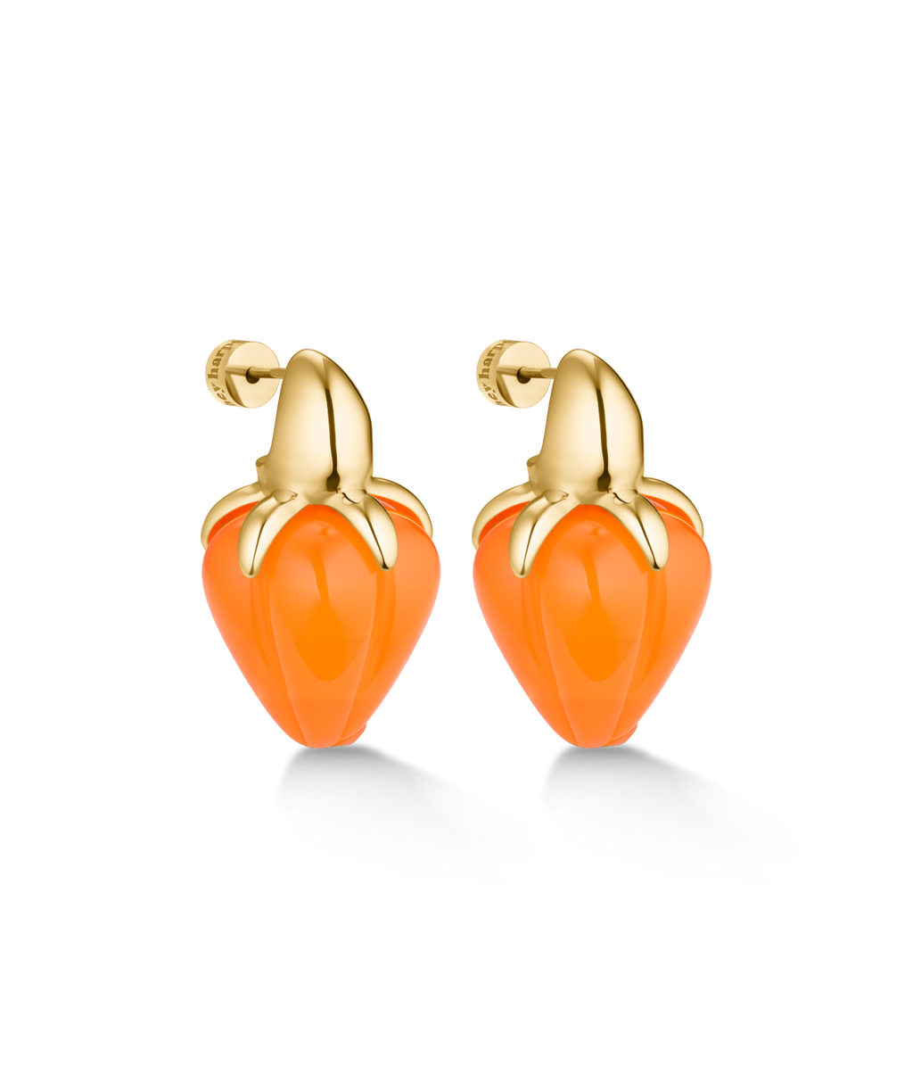 Brazilian Caju Stud Earrings