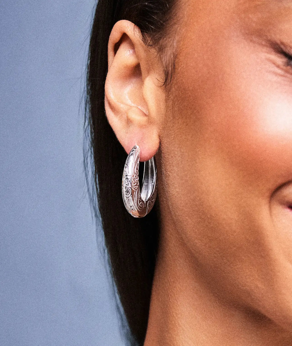 Daphne Bella Silver Earrings