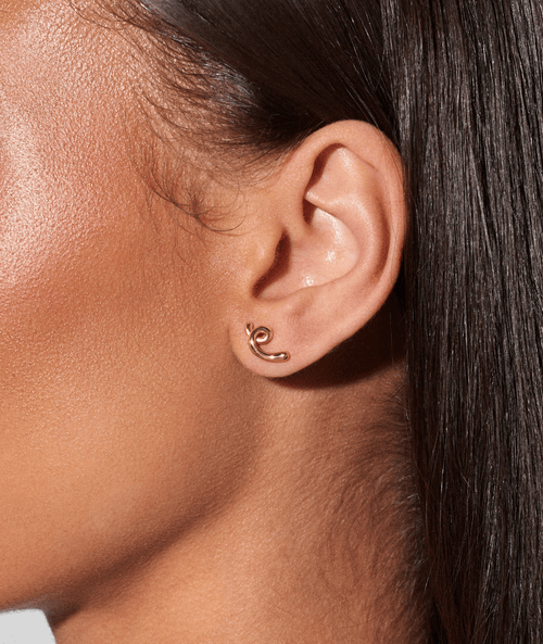Flow Loop Stud Earrings