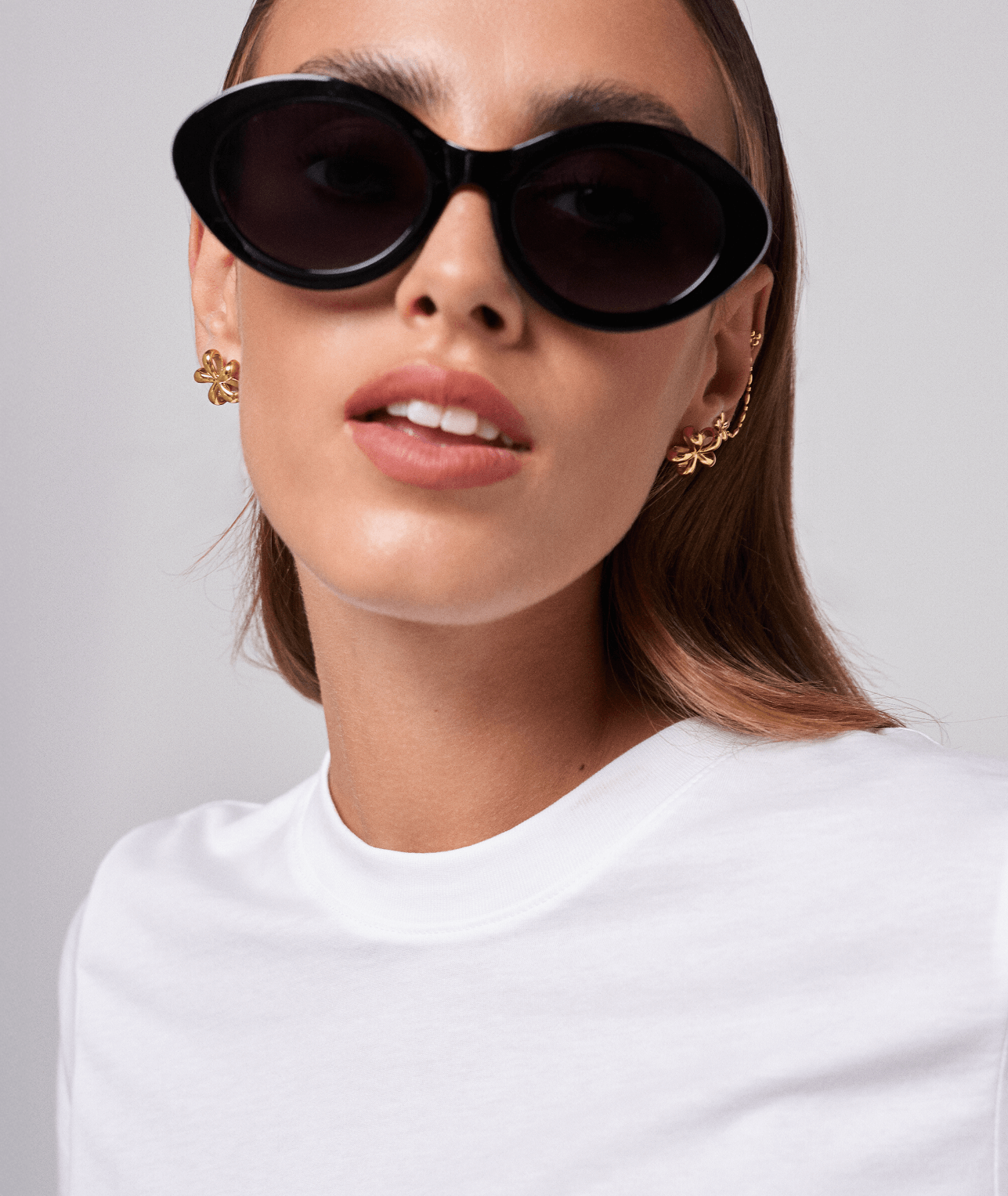 Flower Stud Earrings