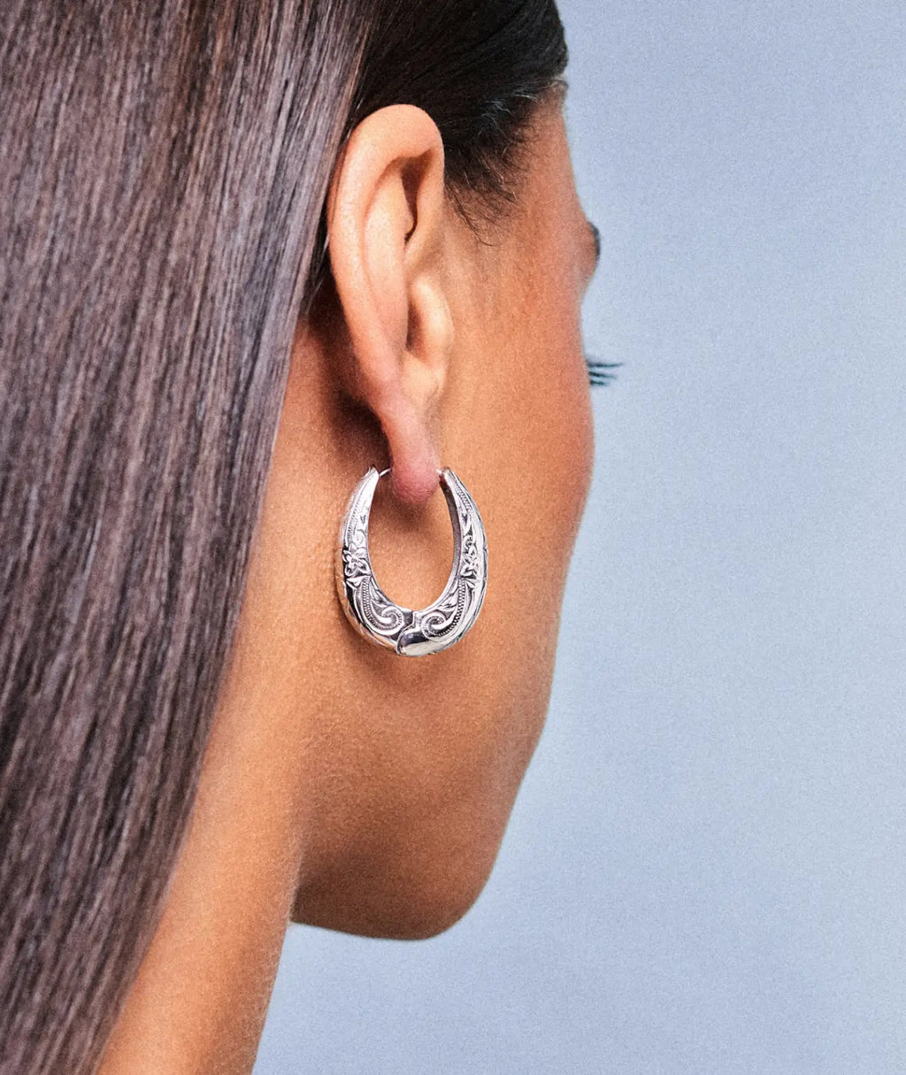 Daphne Bella Silver Earrings