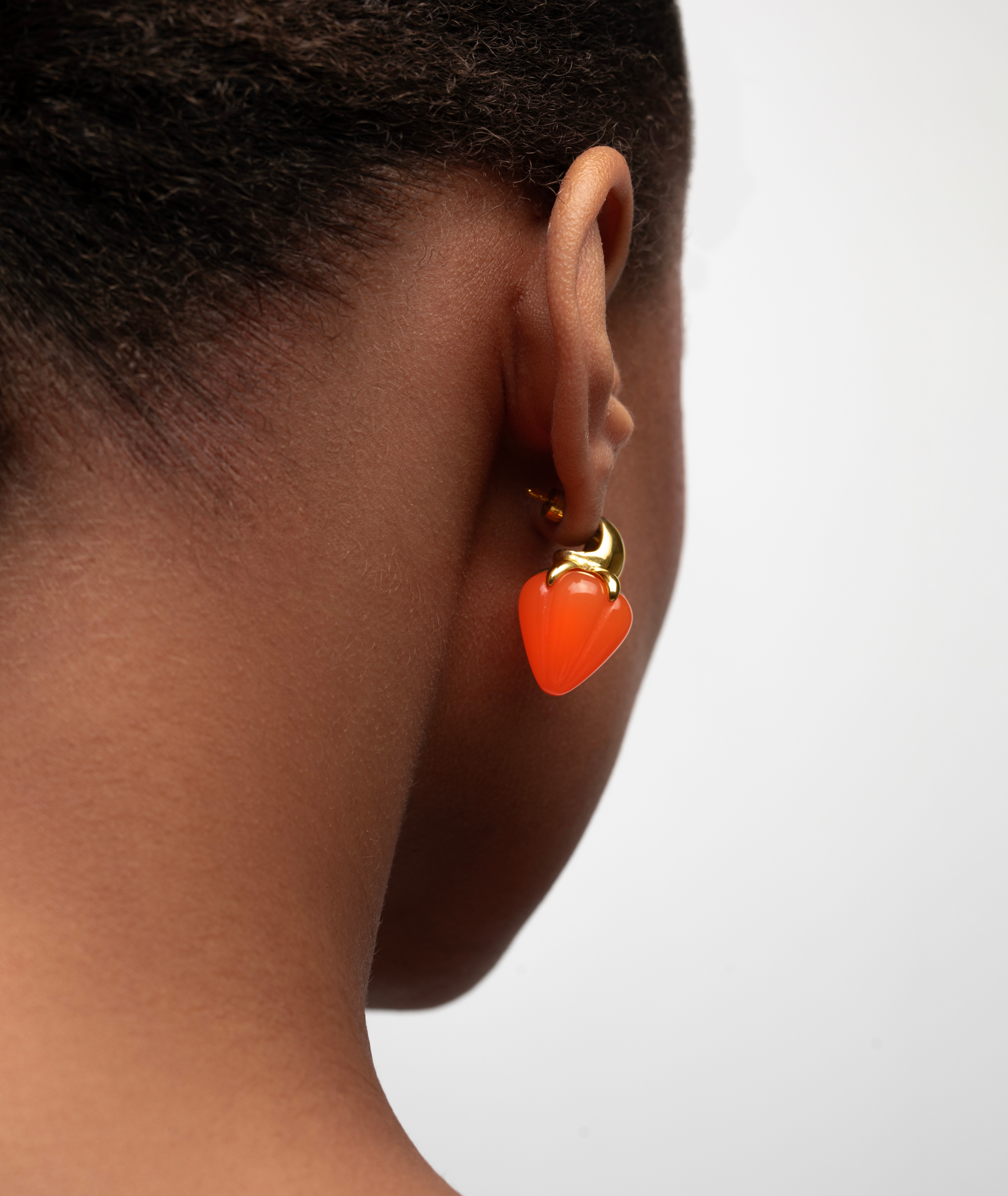 Brazilian Caju Stud Earrings