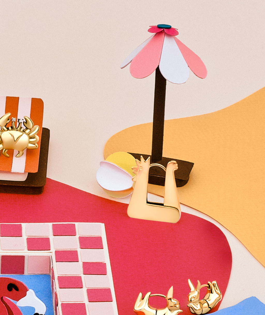 Galo Chicken Earrings