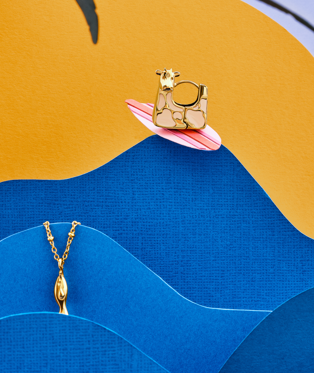 Sardine Pendant Necklace