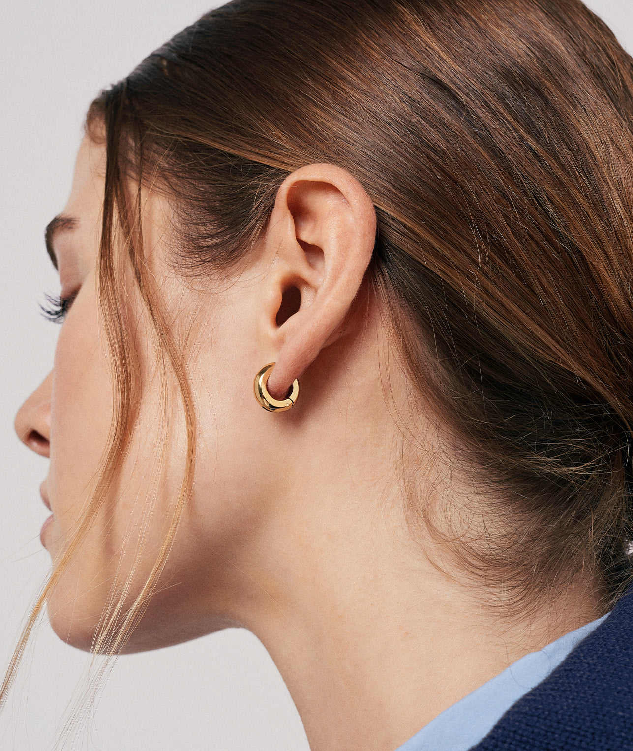 Boyfriend Huggie Earrings