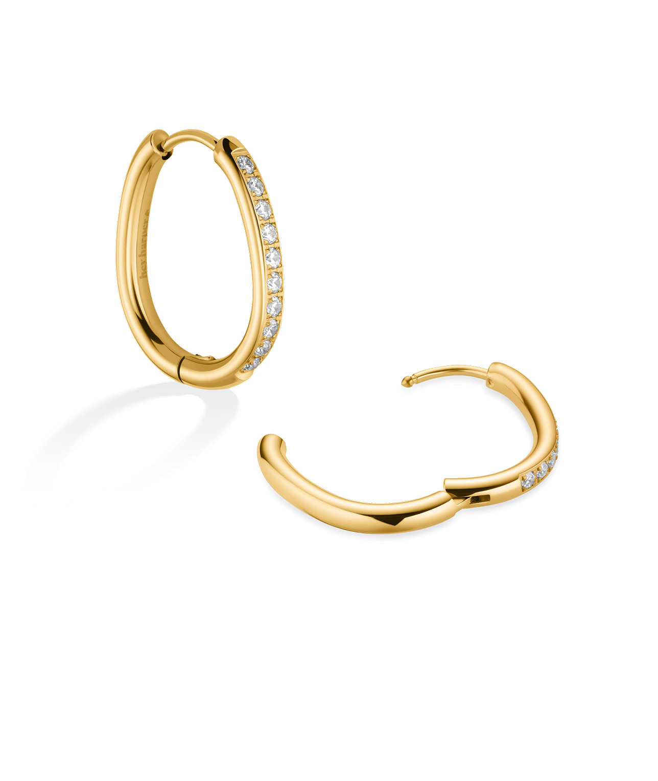 Crystal Hoop Earrings