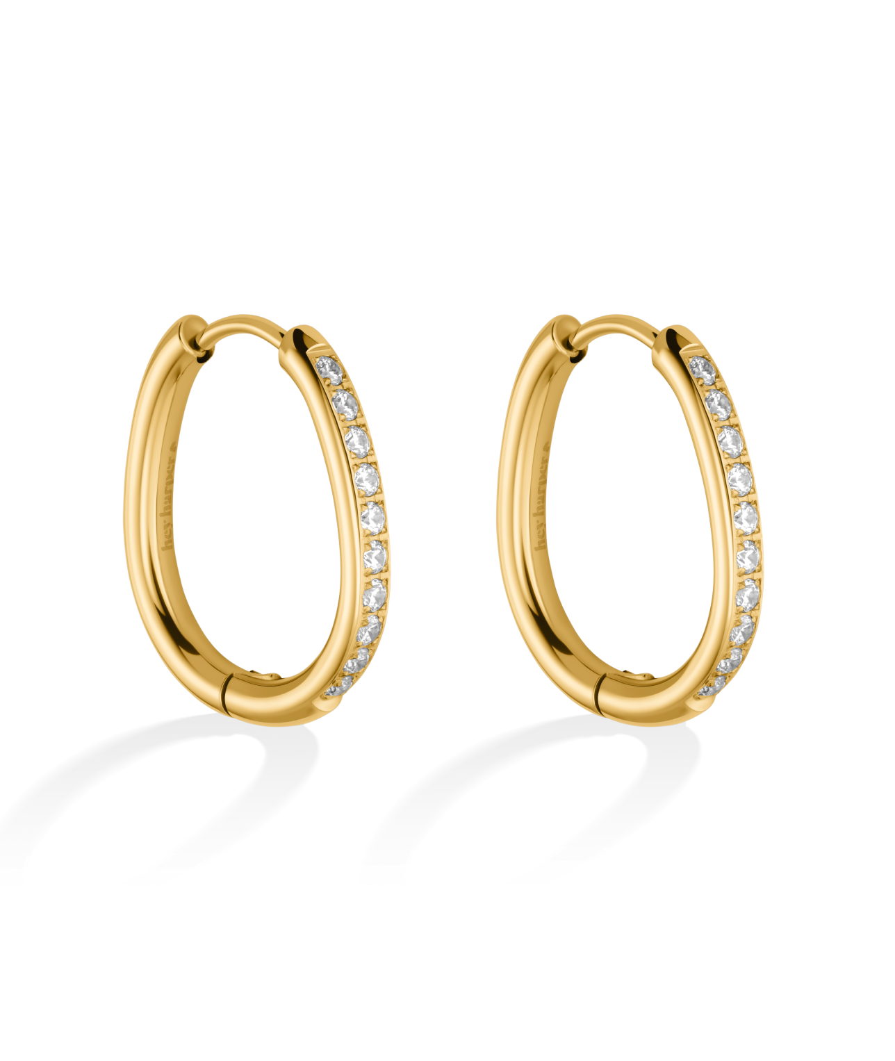 Crystal Hoop Earrings