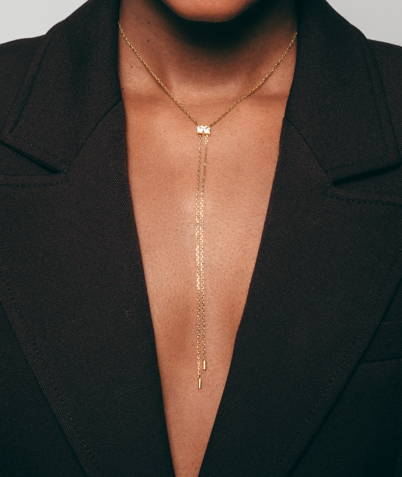 Crystal Gumdrop Necklace