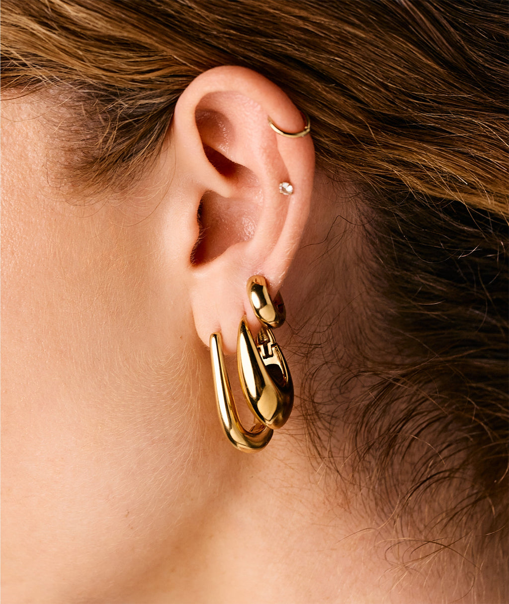 September Oval Earrings