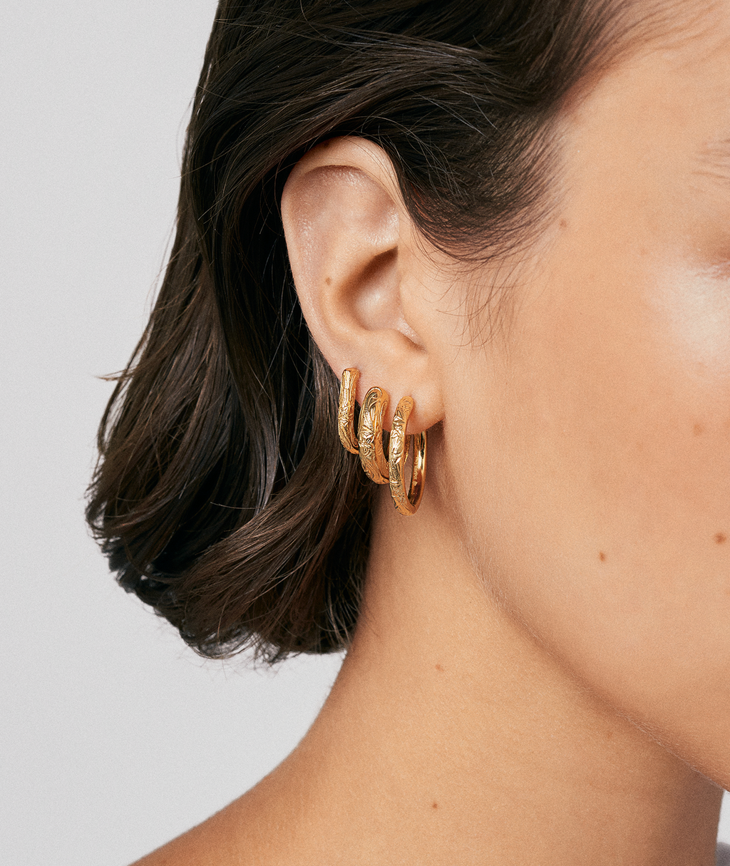 Daphne Large Hoop Earrings