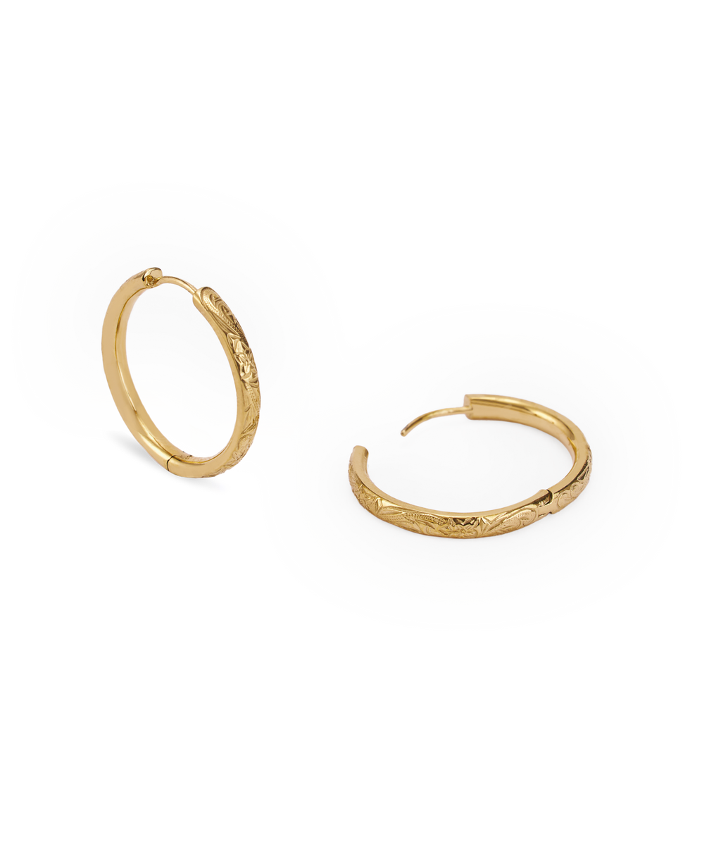 Daphne Large Hoop Earrings