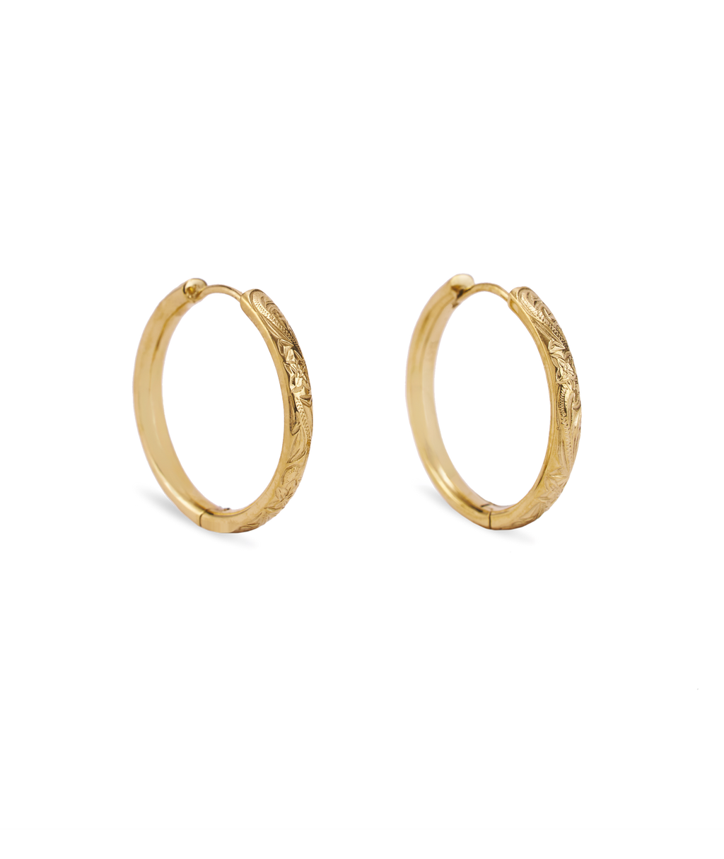 Daphne Large Hoop Earrings