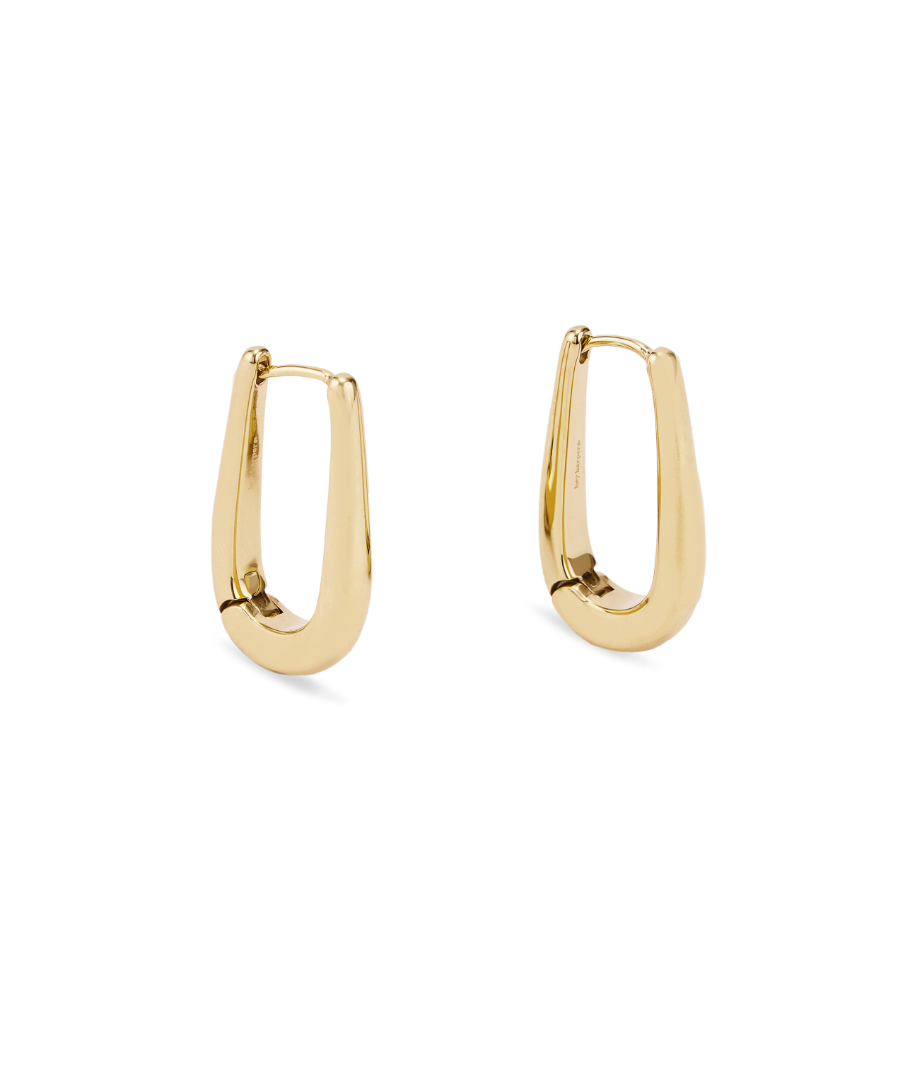 September Long Oval Earrings