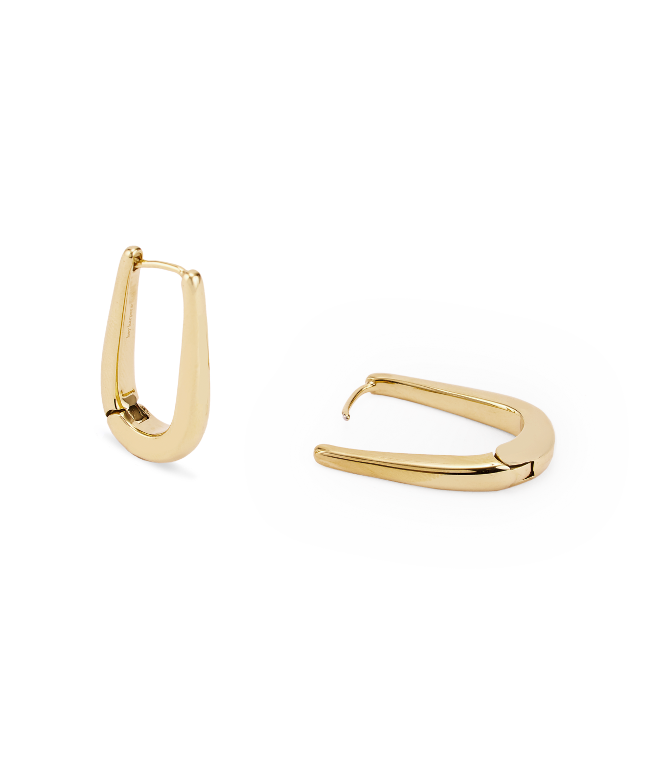 September Long Oval Earrings